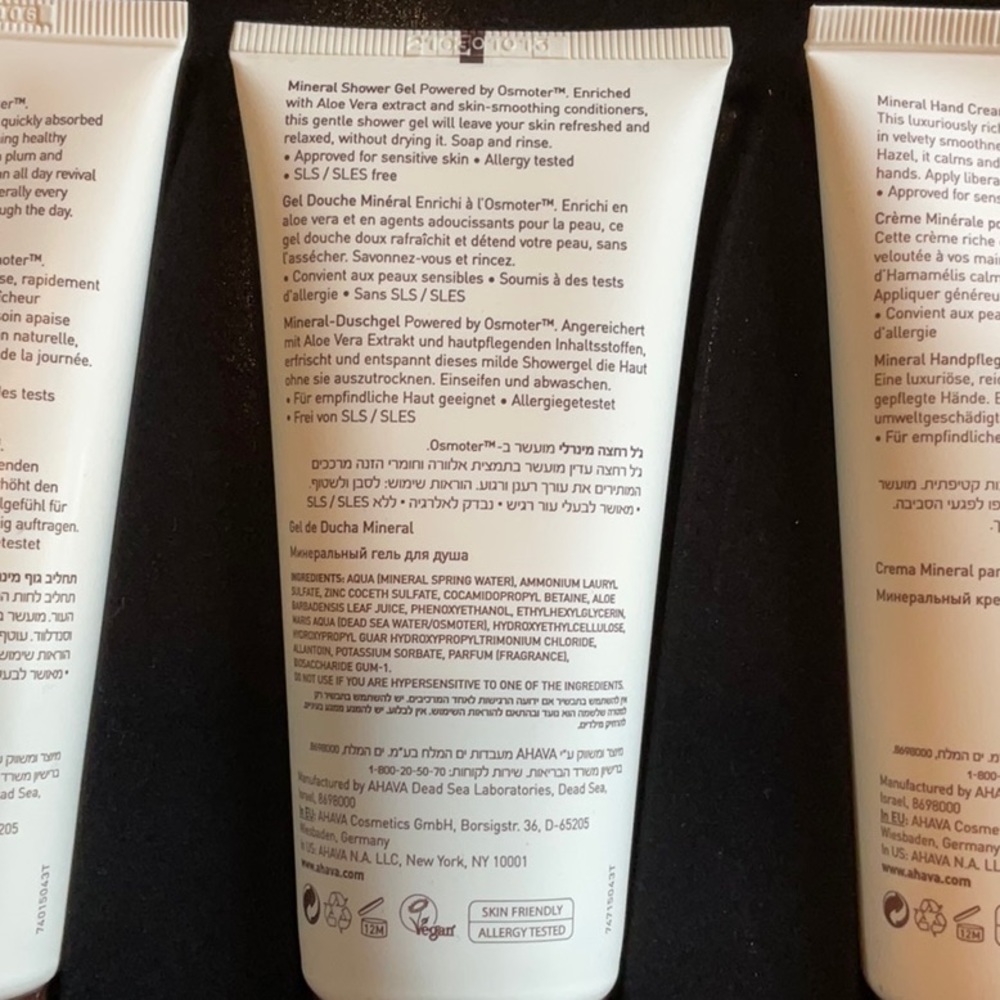 AHAVA Head To Toe Mineral Trio Set, NIB - Picture 6 of 8